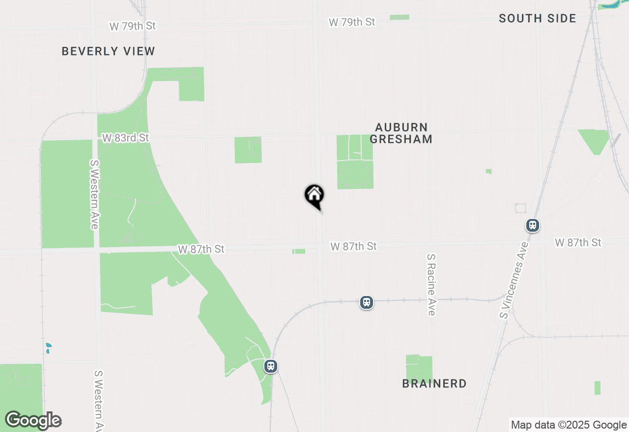 Map of 8556 S Ashland Avenue, Chicago, IL 60620