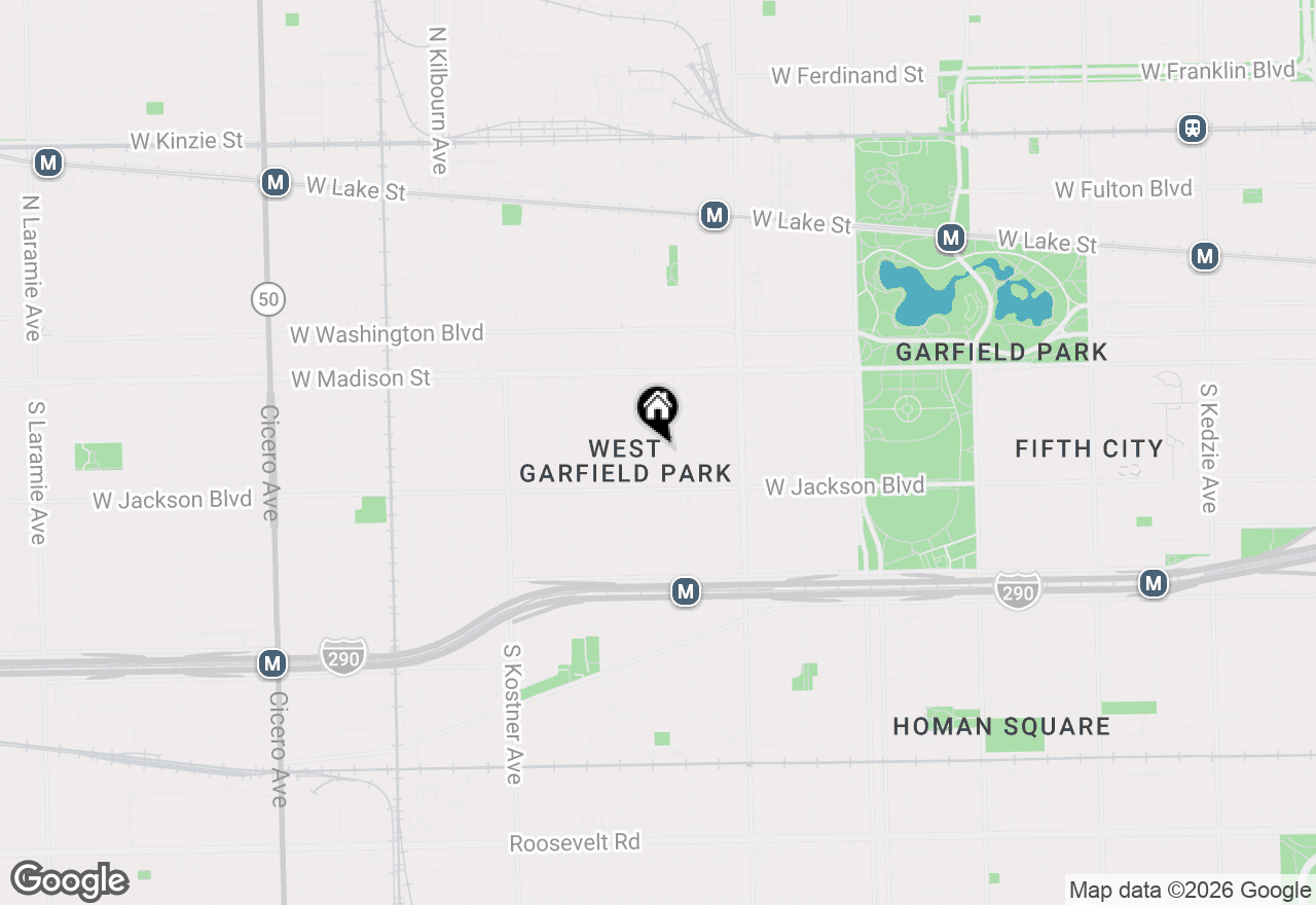 Map of 4126 W Adams Street, Chicago, IL 60624