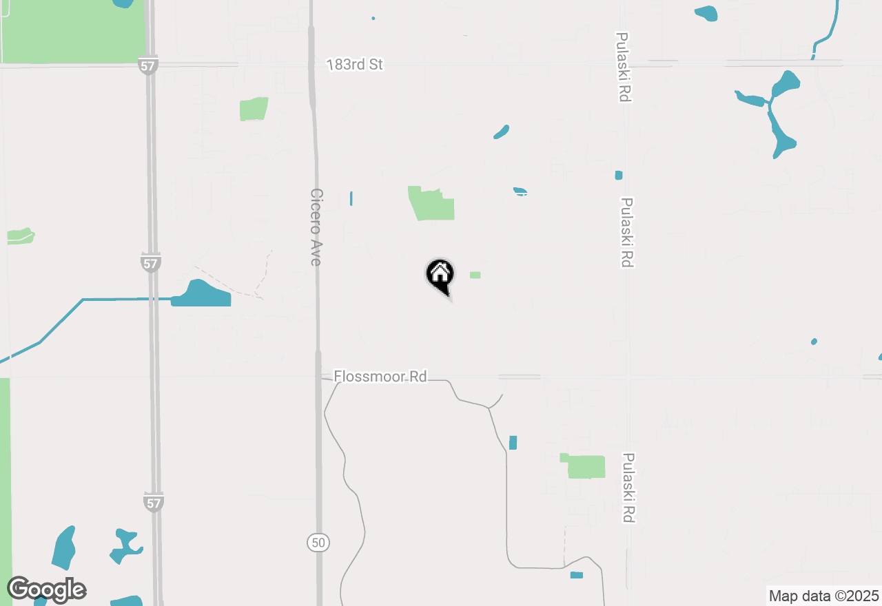 Map of 4446 189th Street, Country Club Hills, IL 60478