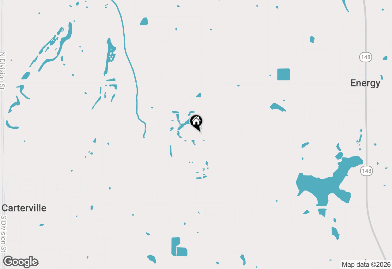 Map of 11980 E Hafer Road, Carterville, IL 62918