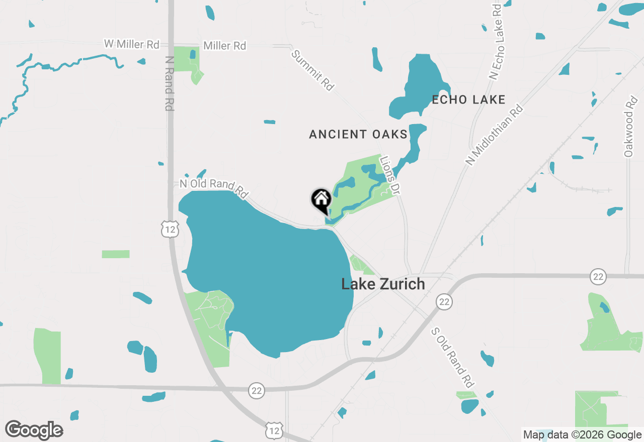 Map of 0 Lois Lane, Lake Zurich, IL 60047