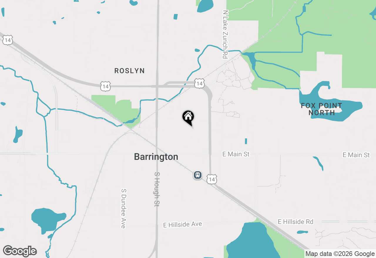 Map of 335 E Liberty Street, Barrington, IL 60010