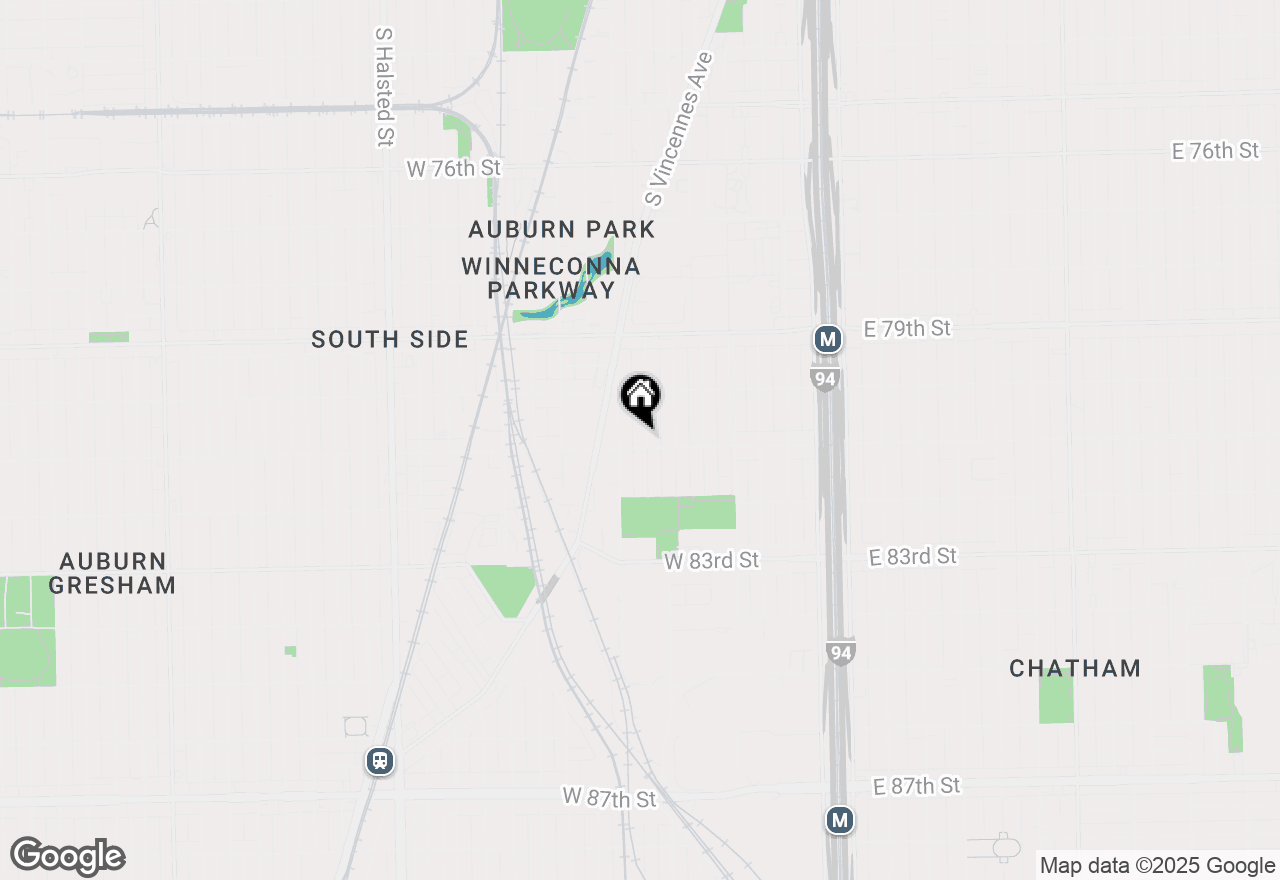 Map of 8052 S Harvard Avenue, Chicago, IL 60620