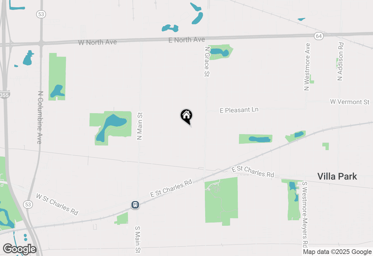 Map of 324 N Stewart Avenue, Lombard, IL 60148