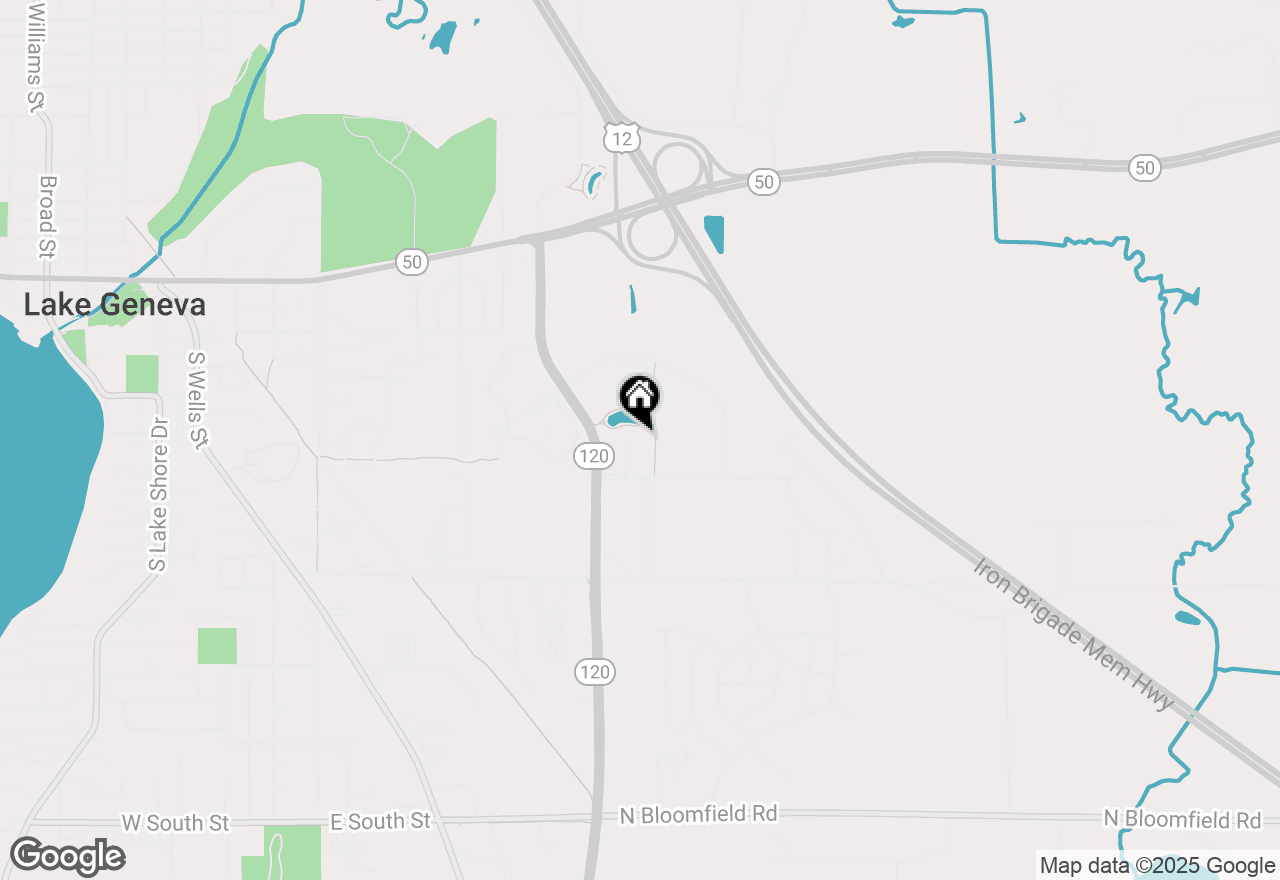 Map of 501 Commercial Ct, Lake Geneva, WI 53147