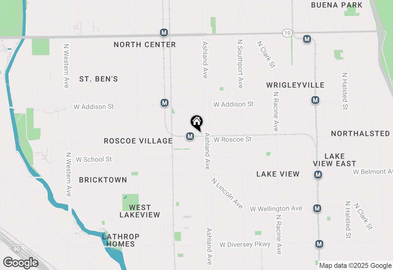 Map of 3416 N Marshfield Avenue, Chicago, IL 60657