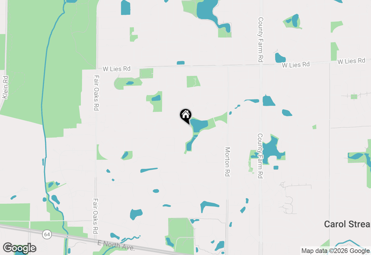 Map of 794 Burning Trail, Carol Stream, IL 60188