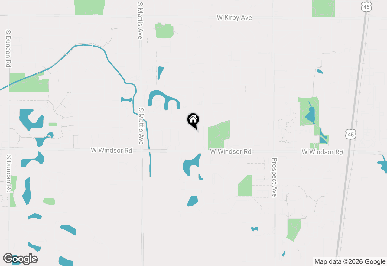 Map of 2211 Carlisle Drive, Champaign, IL 61821