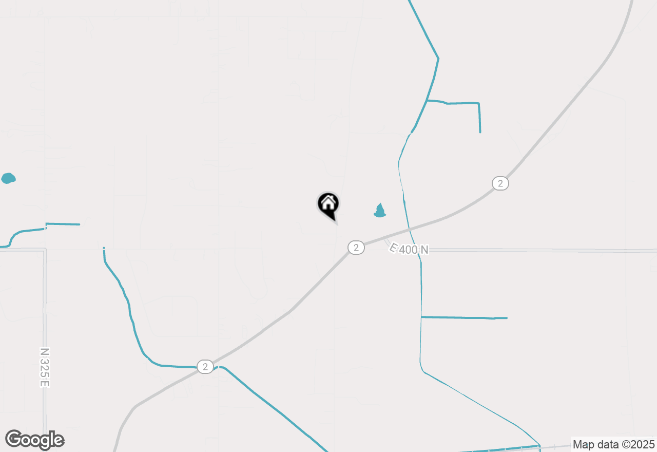 Map of 408 N 450 E, Valparaiso, IN 46383