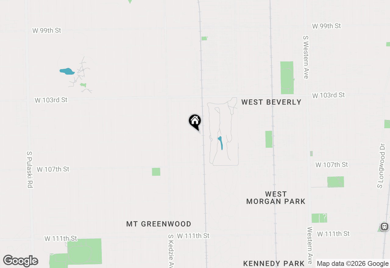 Map of 10505 S Whipple Street, Chicago, IL 60655