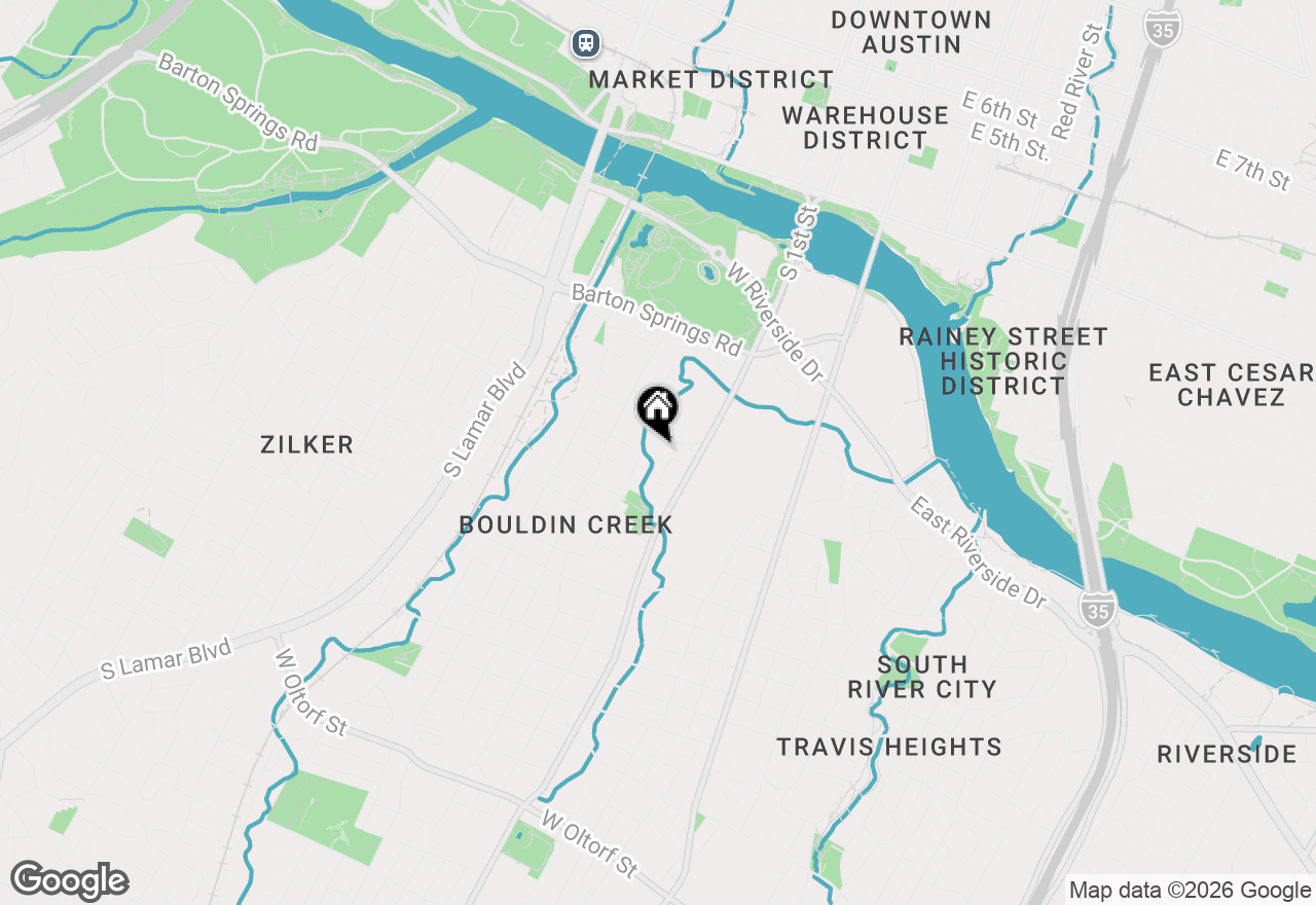 Map of 900 S 2nd St #21, Austin, TX 78704