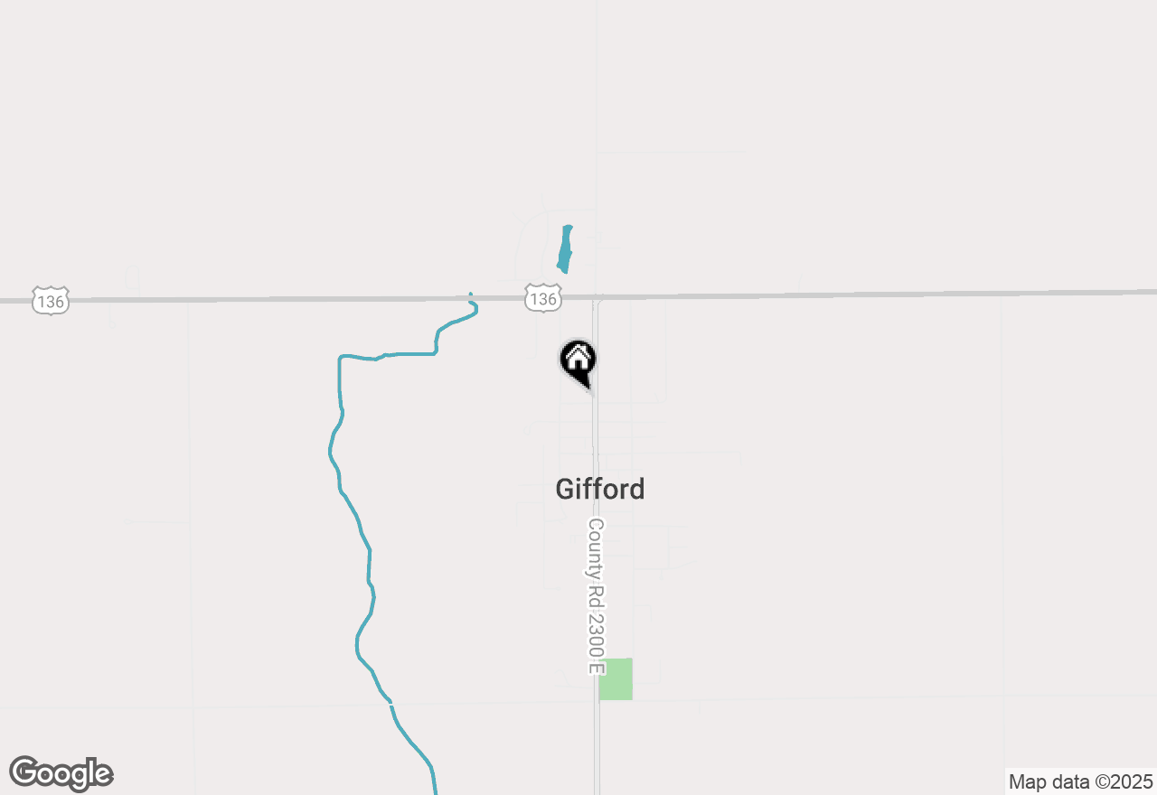 Map of 104 W North Street, Gifford, IL 61847