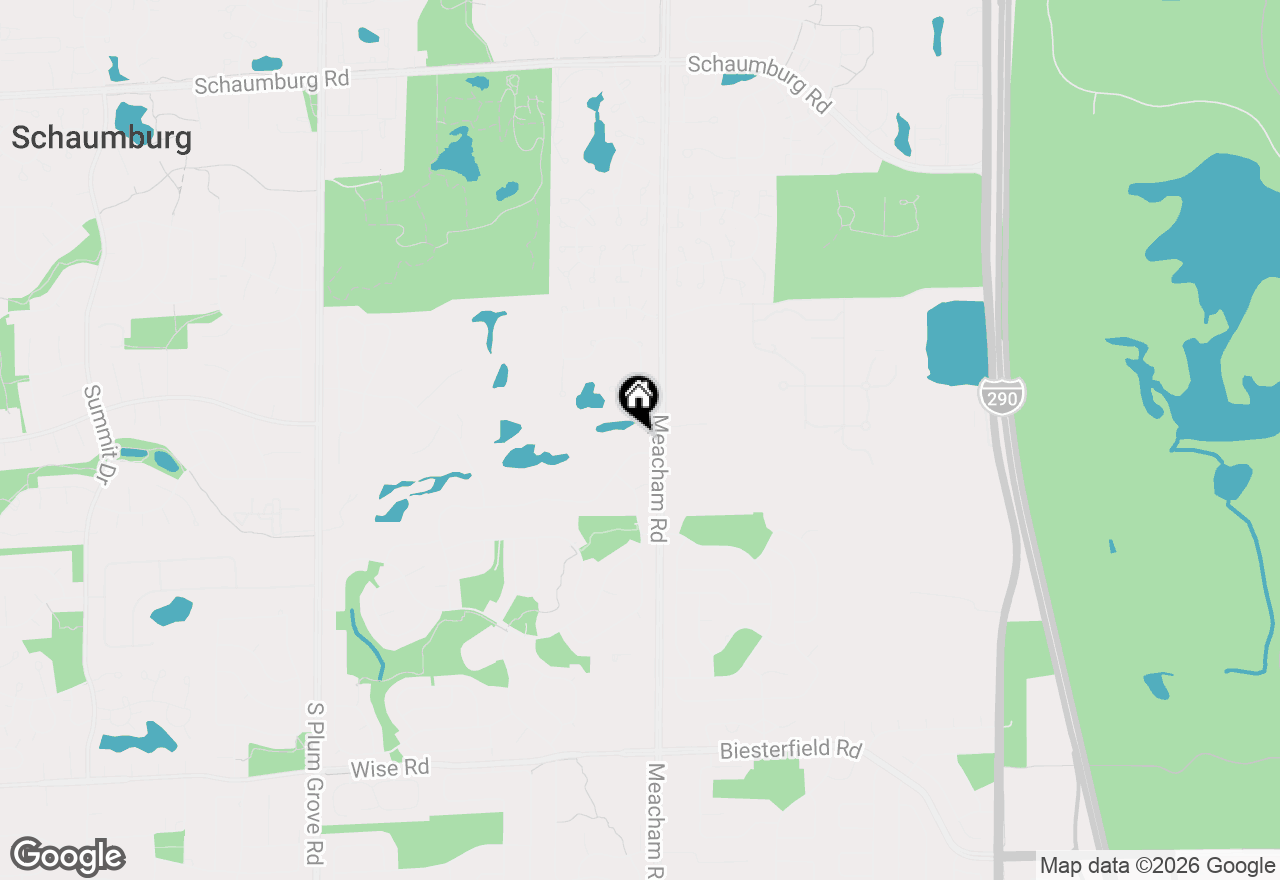 Map of 1661 Vermont Drive #A, Elk Grove Village, IL 60007