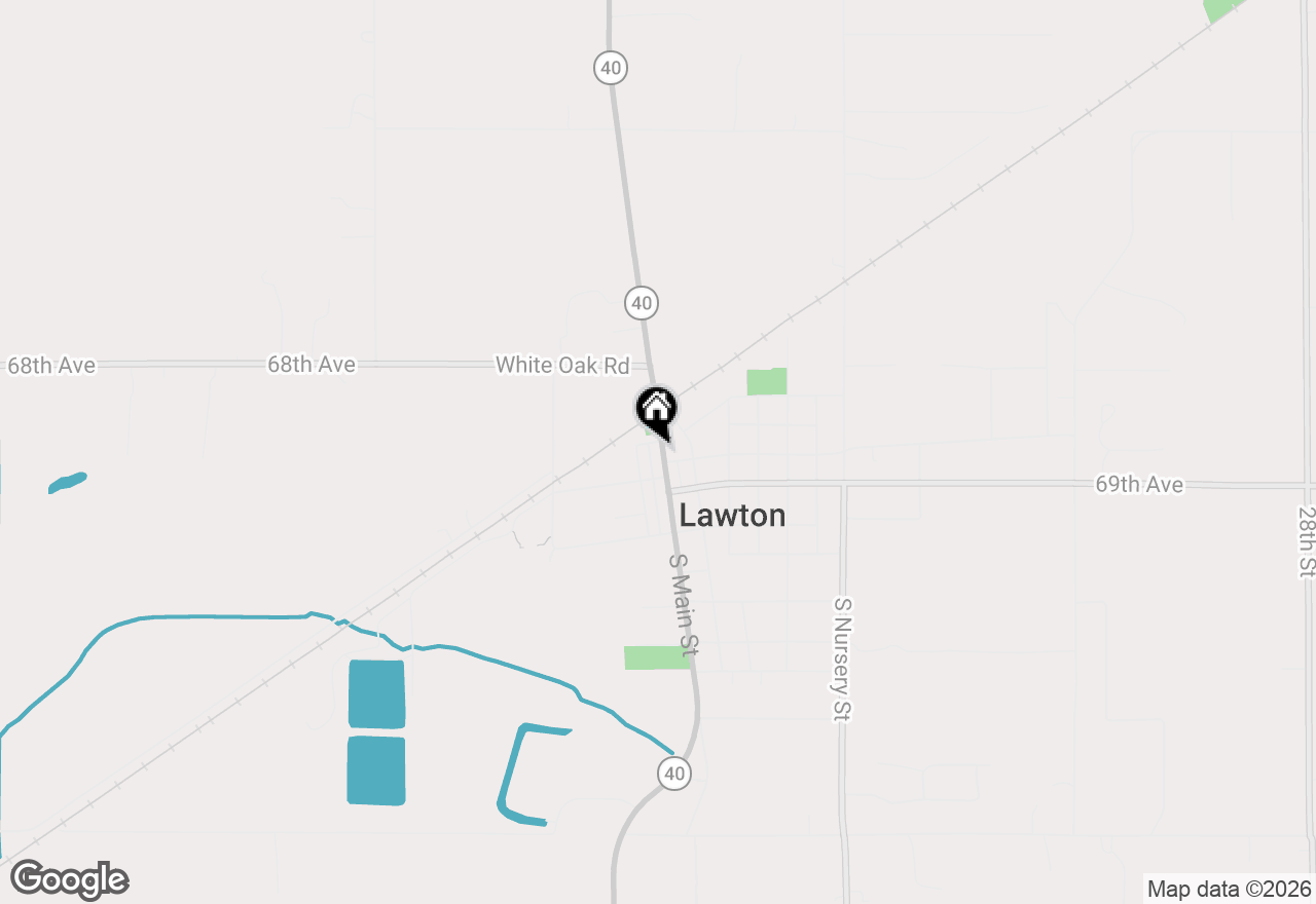 Map of 231 N Main Street, Lawton, MI 49065