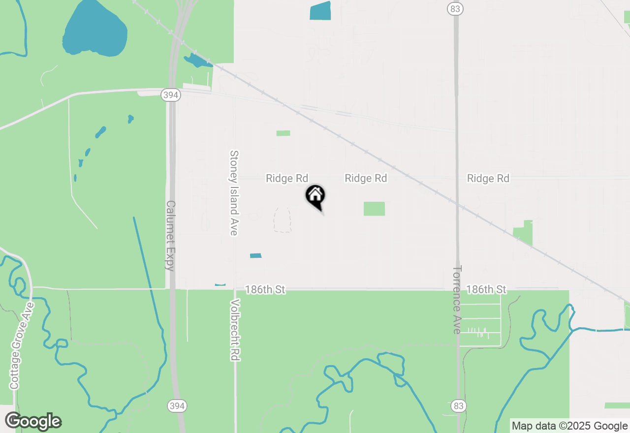 Map of 18321 Country Lane, Lansing, IL 60438