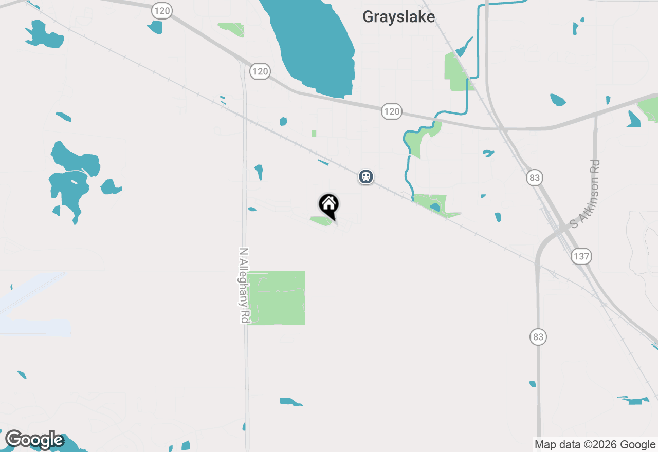 Map of 140 Station Park Circle, Grayslake, IL 60030