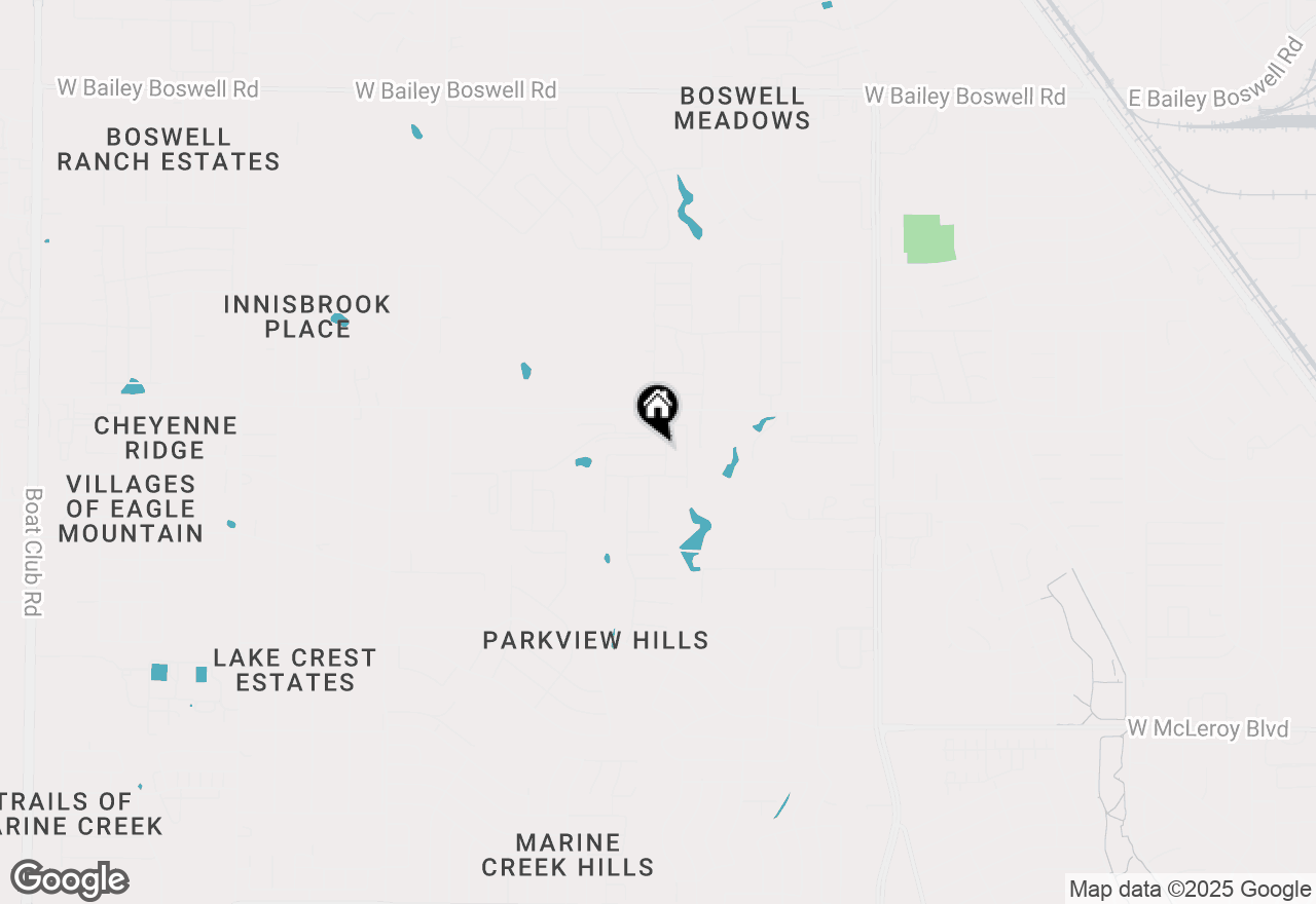 Map of 4908 Ivory Knoll Road, Fort Worth, TX 76179
