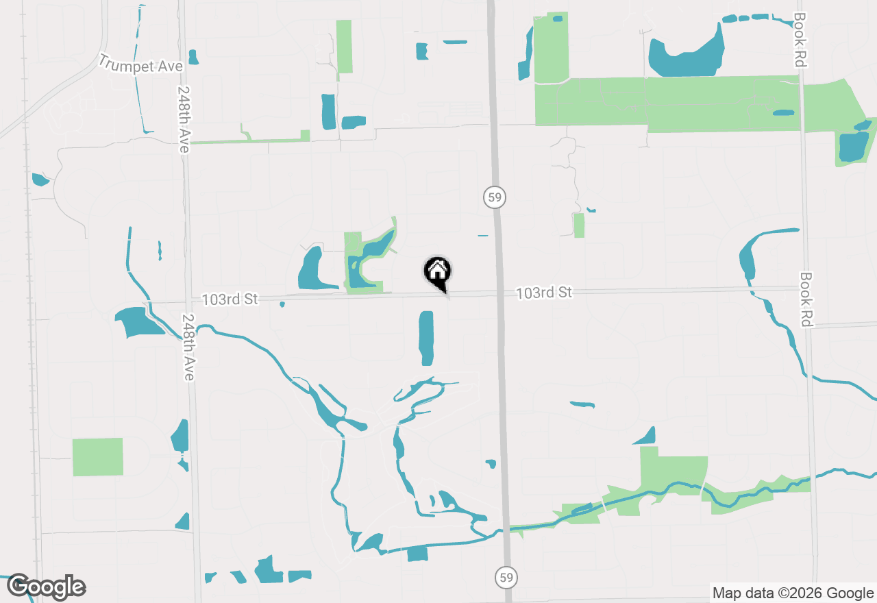 Map of 24143 W 103rd Street, Naperville, IL 60564