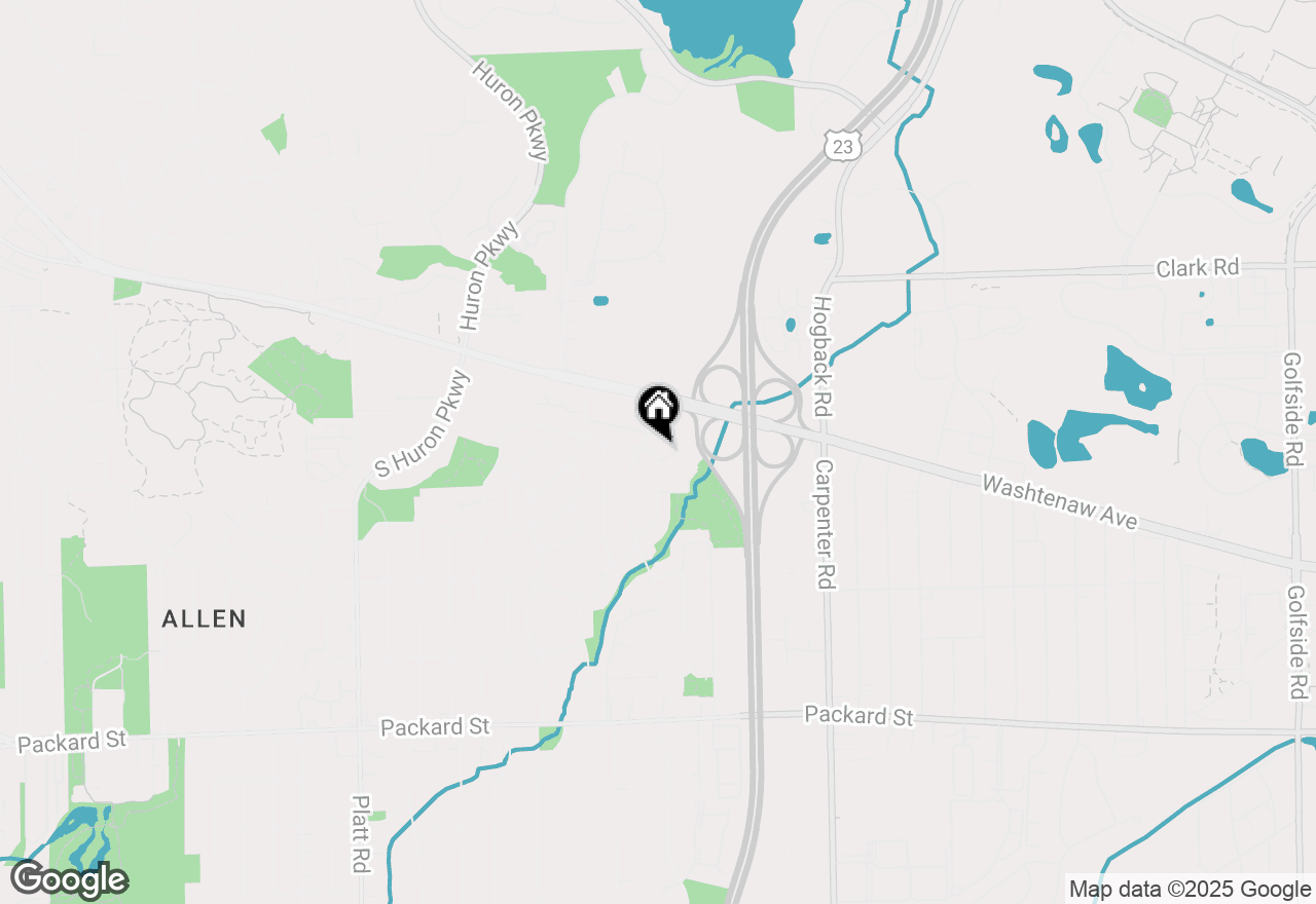 Map of 9 Bristol Court, Ann Arbor, MI 48104