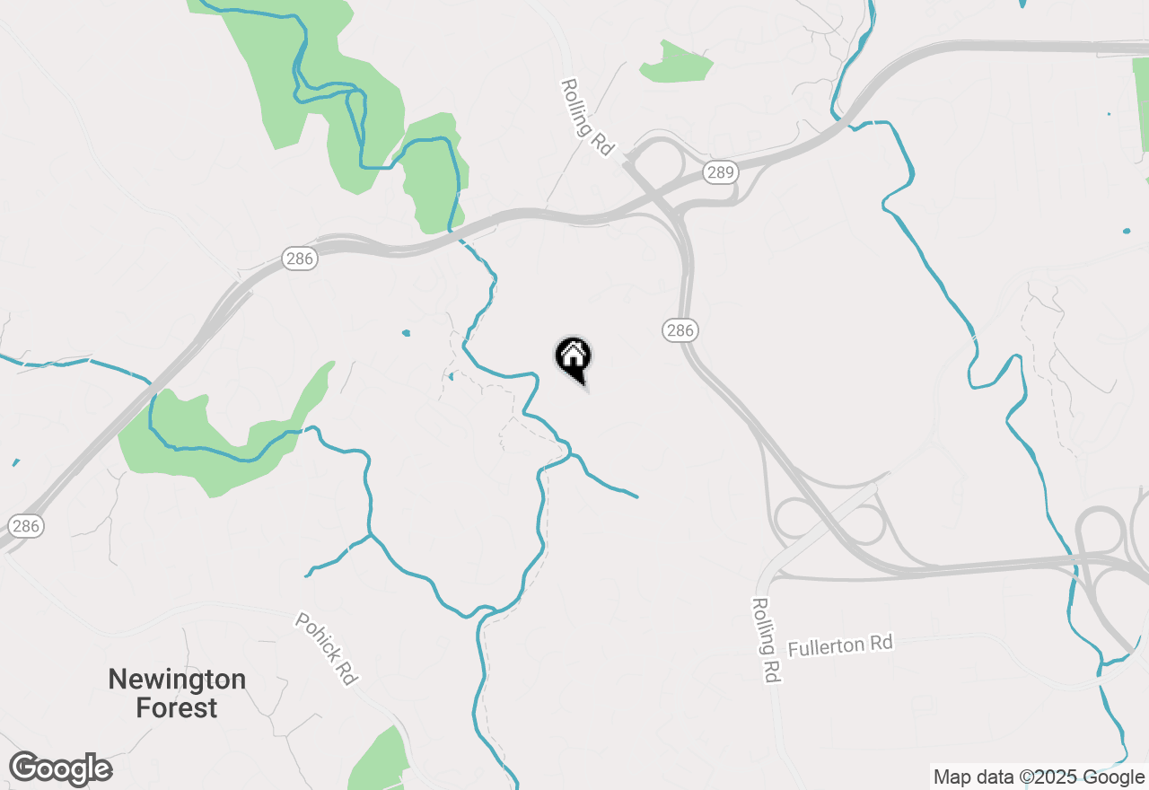 Map of 8002 Orange Plank Road, Springfield, VA 22153