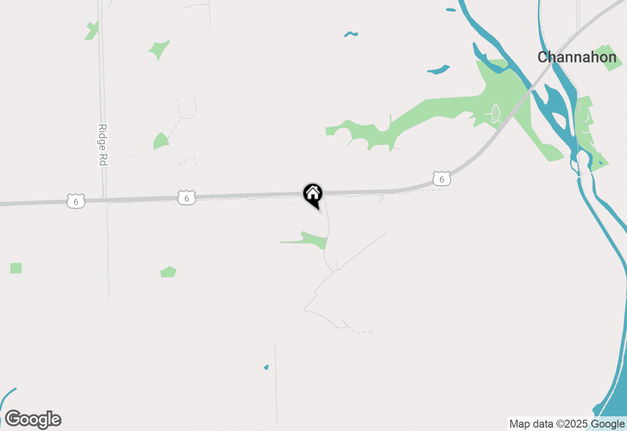 Map of 26436 W Spur Court, Channahon, IL 60410