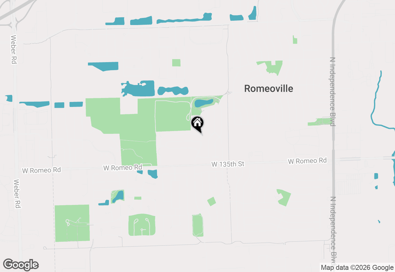 Map of 703 Yates Avenue, Romeoville, IL 60446