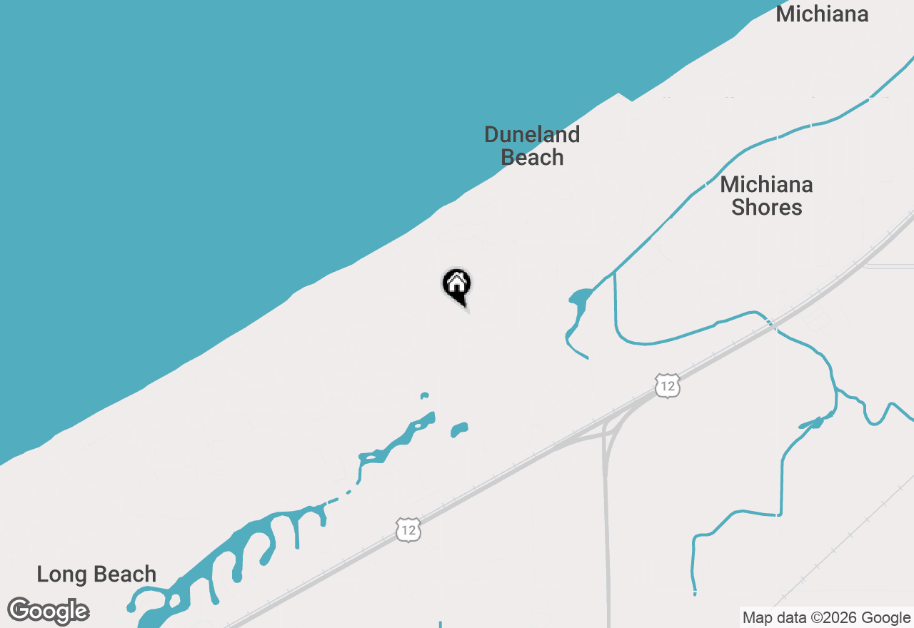 Map of 412 Westwood Drive, Michigan City, IN 46360