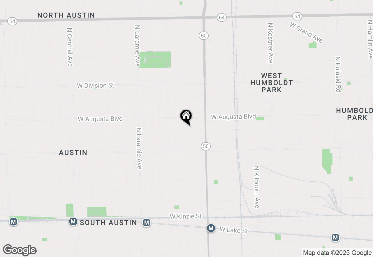 Map of 4907 W Walton Street, Chicago, IL 60651