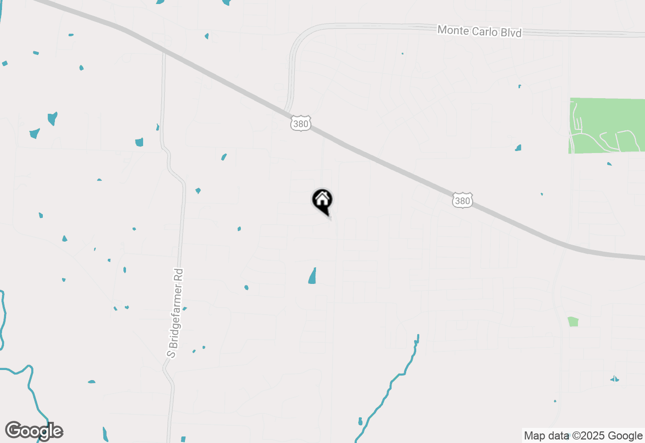 Map of 810 Martell Road, Mckinney, TX 75069