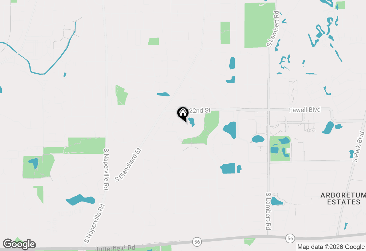 Map of 1120 Mount Vernon Court #C, Wheaton, IL 60189