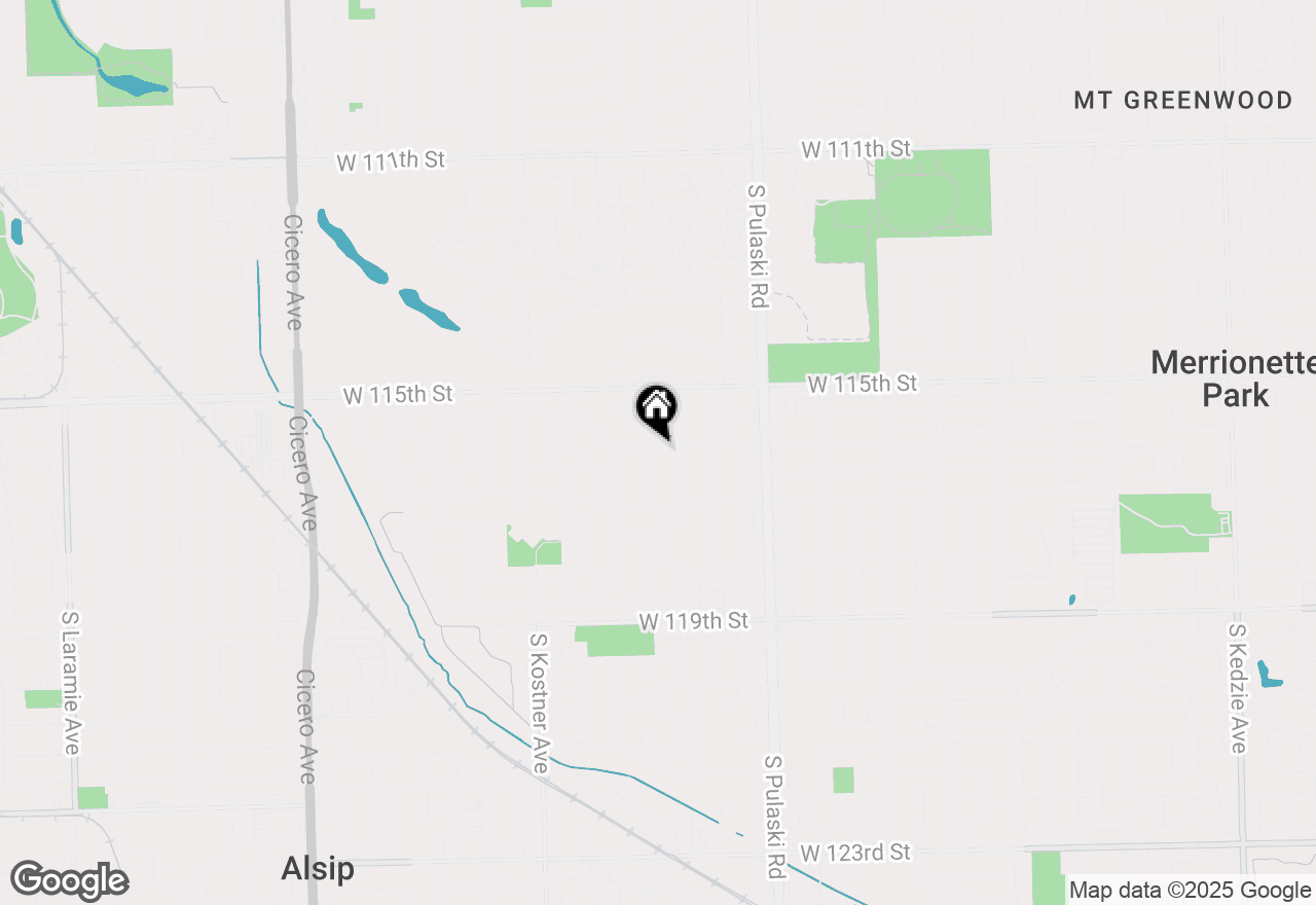 Map of 11601 S Keeler Avenue, Alsip, IL 60803