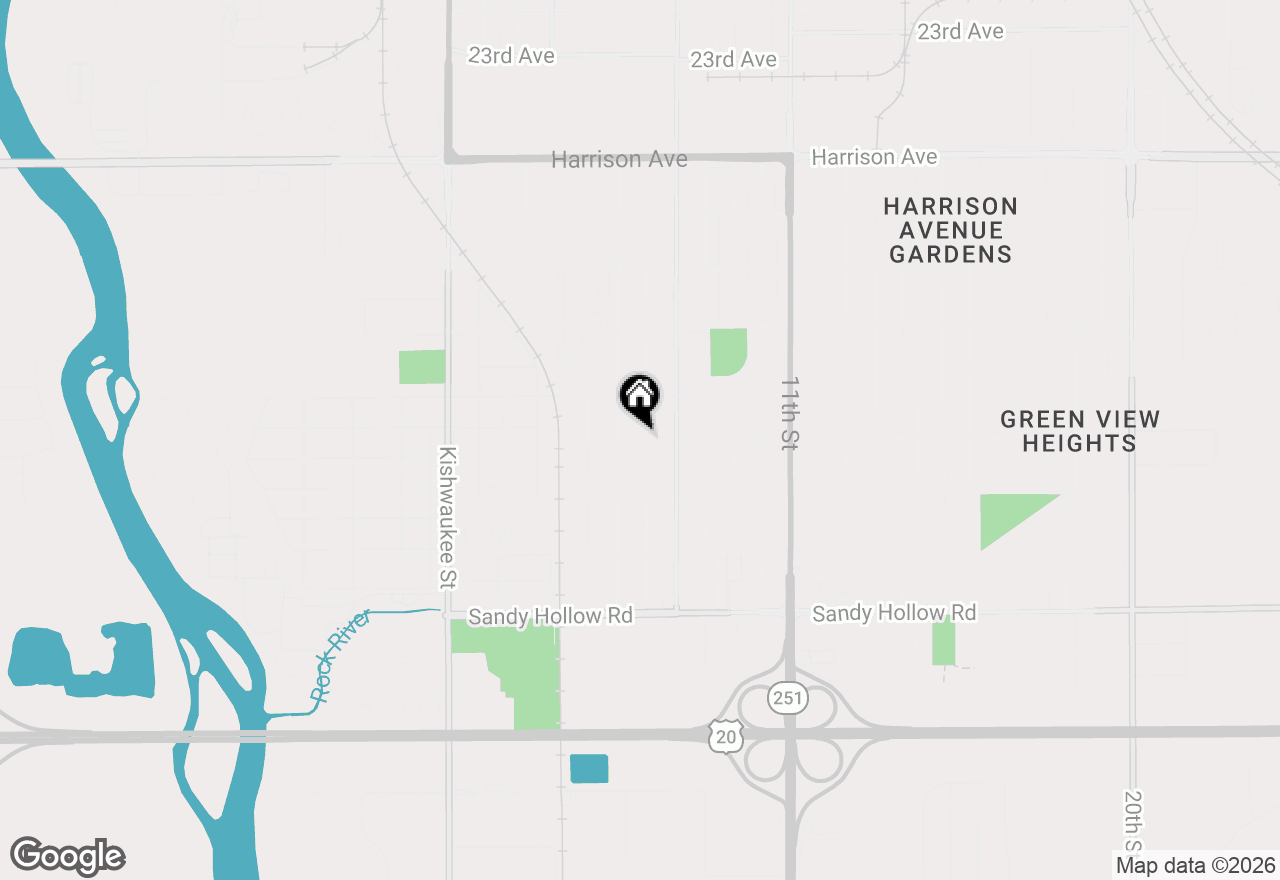 Map of 3037 Collins Street, Rockford, IL 61109