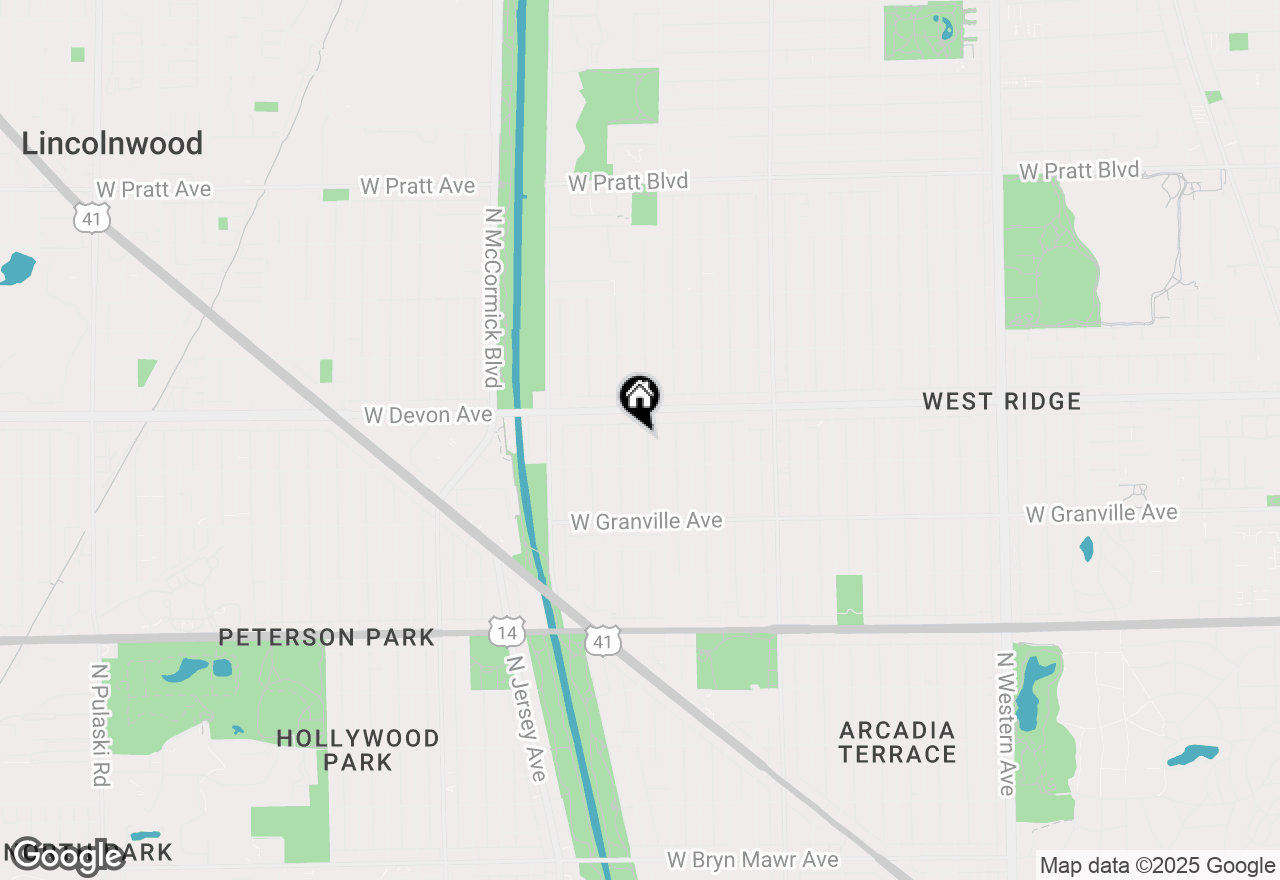 Map of 6325 N Whipple Avenue, Chicago, IL 60659