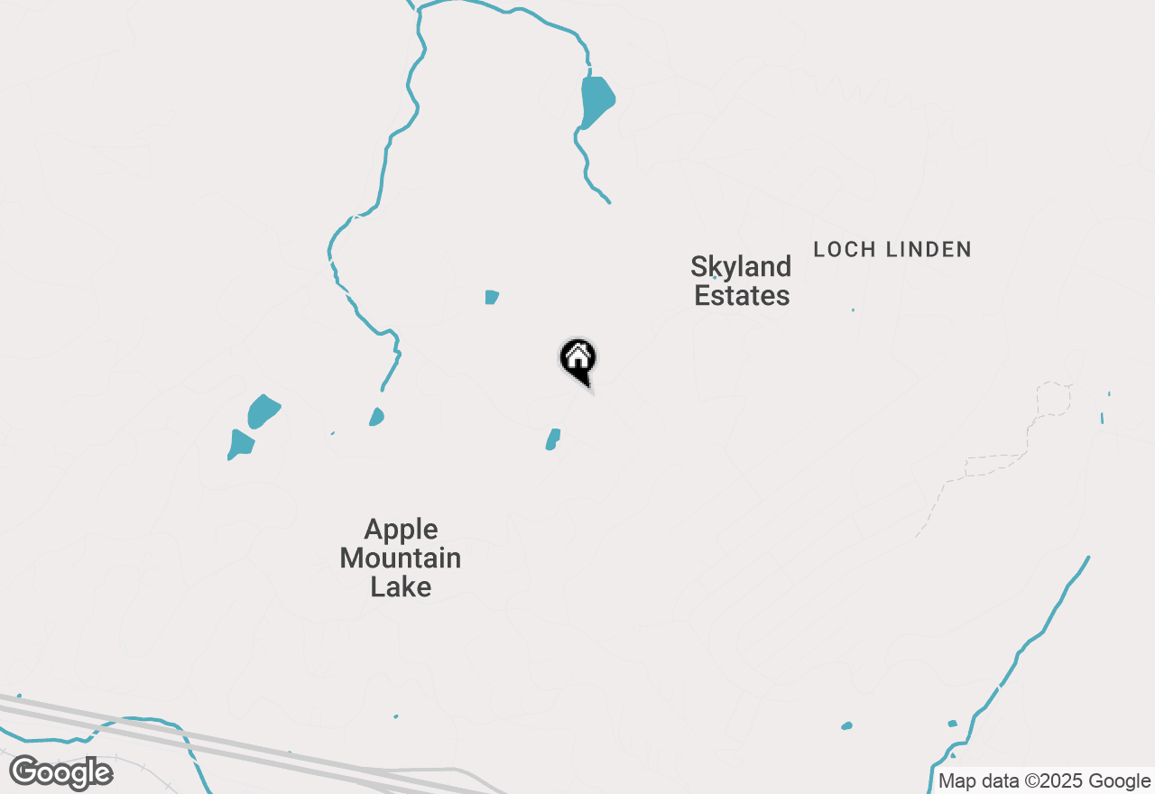 Map of 860 Khyber Pass Road, Linden, VA 22642