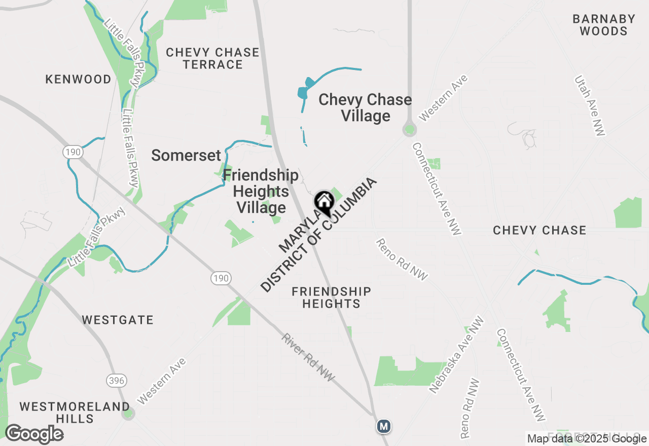 Map of 4301 Military Road Nw #504, Washington, DC 20015