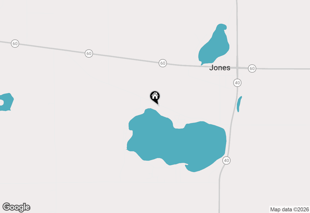 Map of 12575 Bair Lake Street, Jones, MI 49061