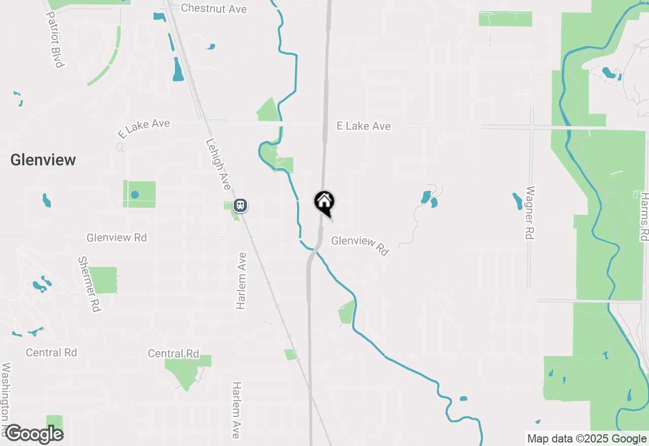 Map of 1033 Waukegan Road, Glenview, IL 60025