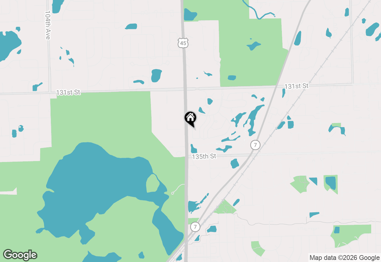 Map of 13330 Strandhill Drive, Orland Park, IL 60462