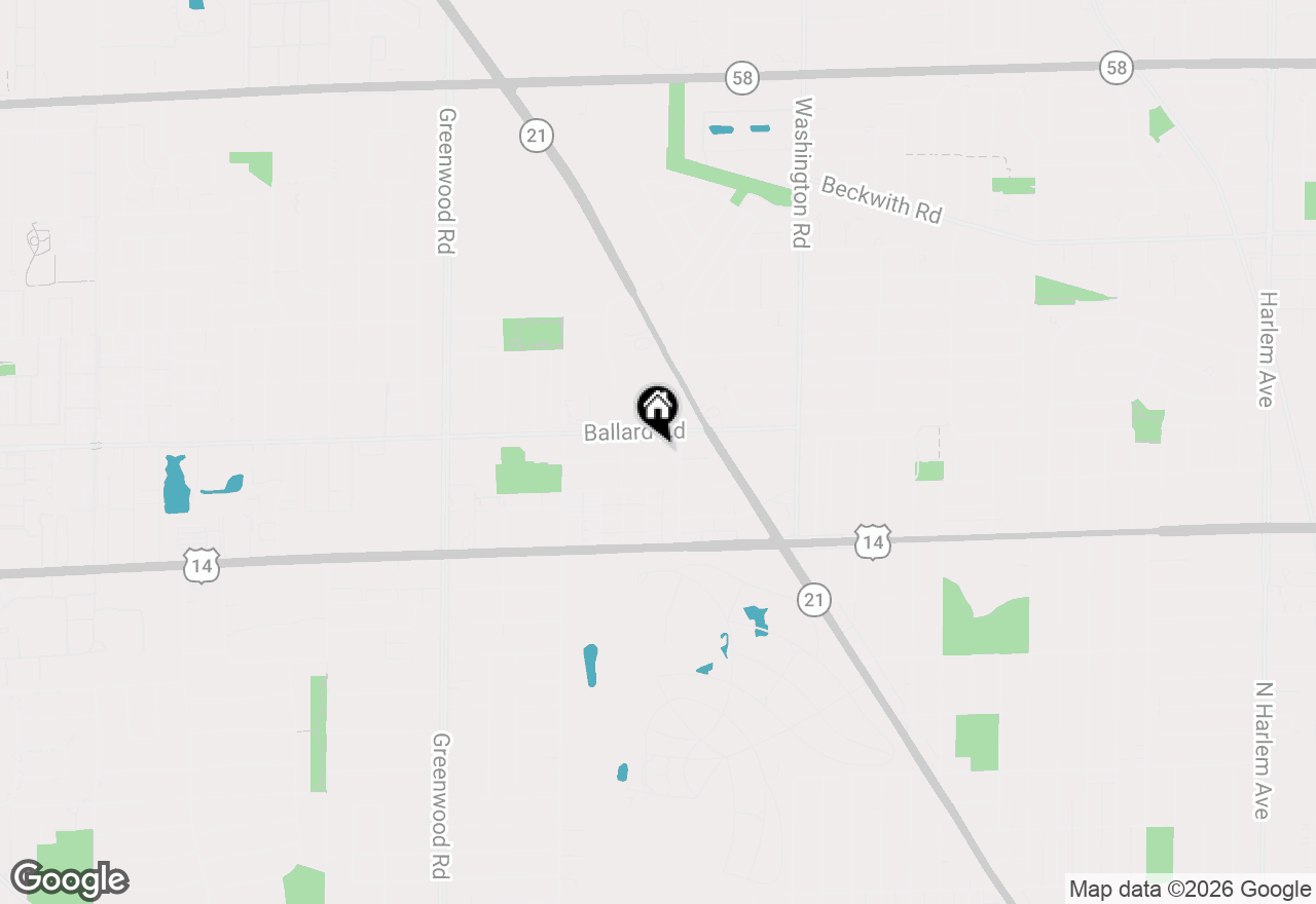 Map of 8208 W Park Avenue, Niles, IL 60714