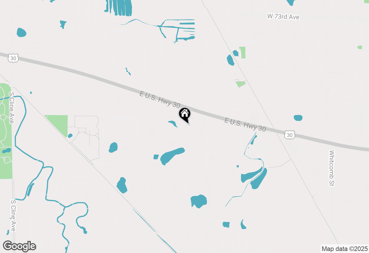 Map of 1831 Springvale Drive, Crown Point, IN 46307