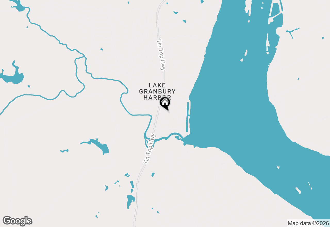 Map of 5431 Arrowhead Drive, Granbury, TX 76048