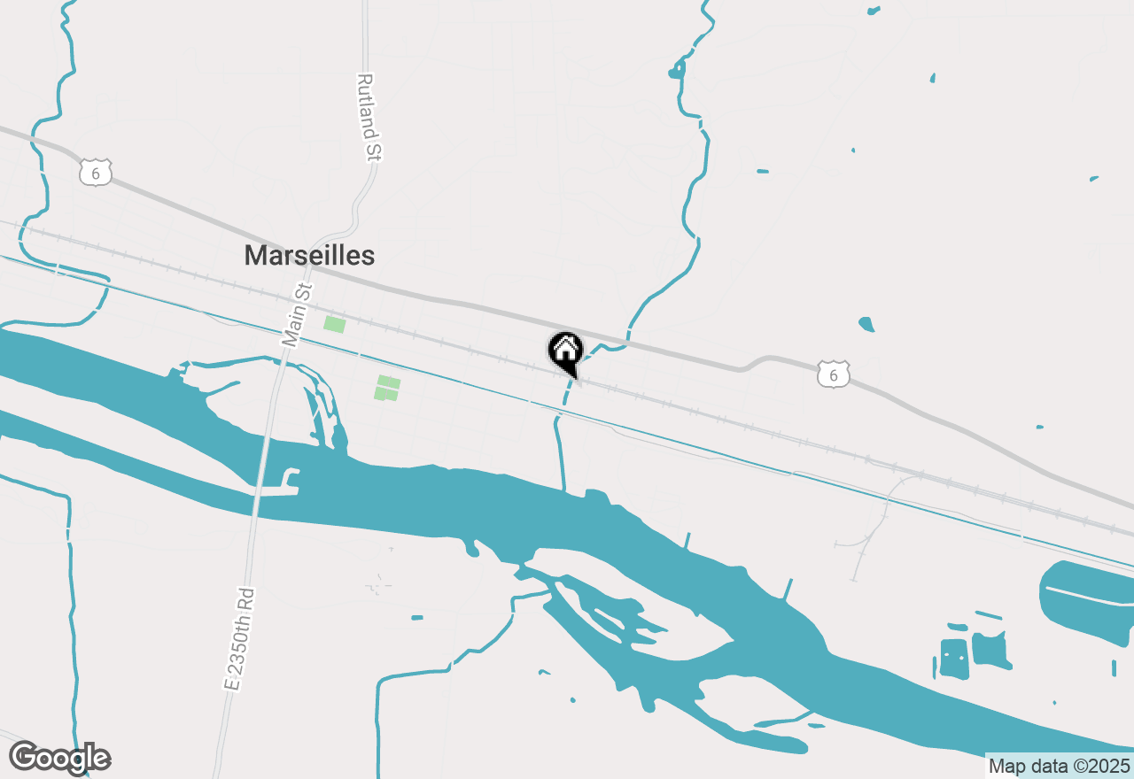 Map of 820 Lincoln Street, Marseilles, IL 61341