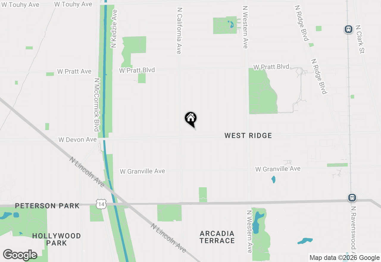 Map of 6419 N Fairfield Avenue #2, Chicago, IL 60645