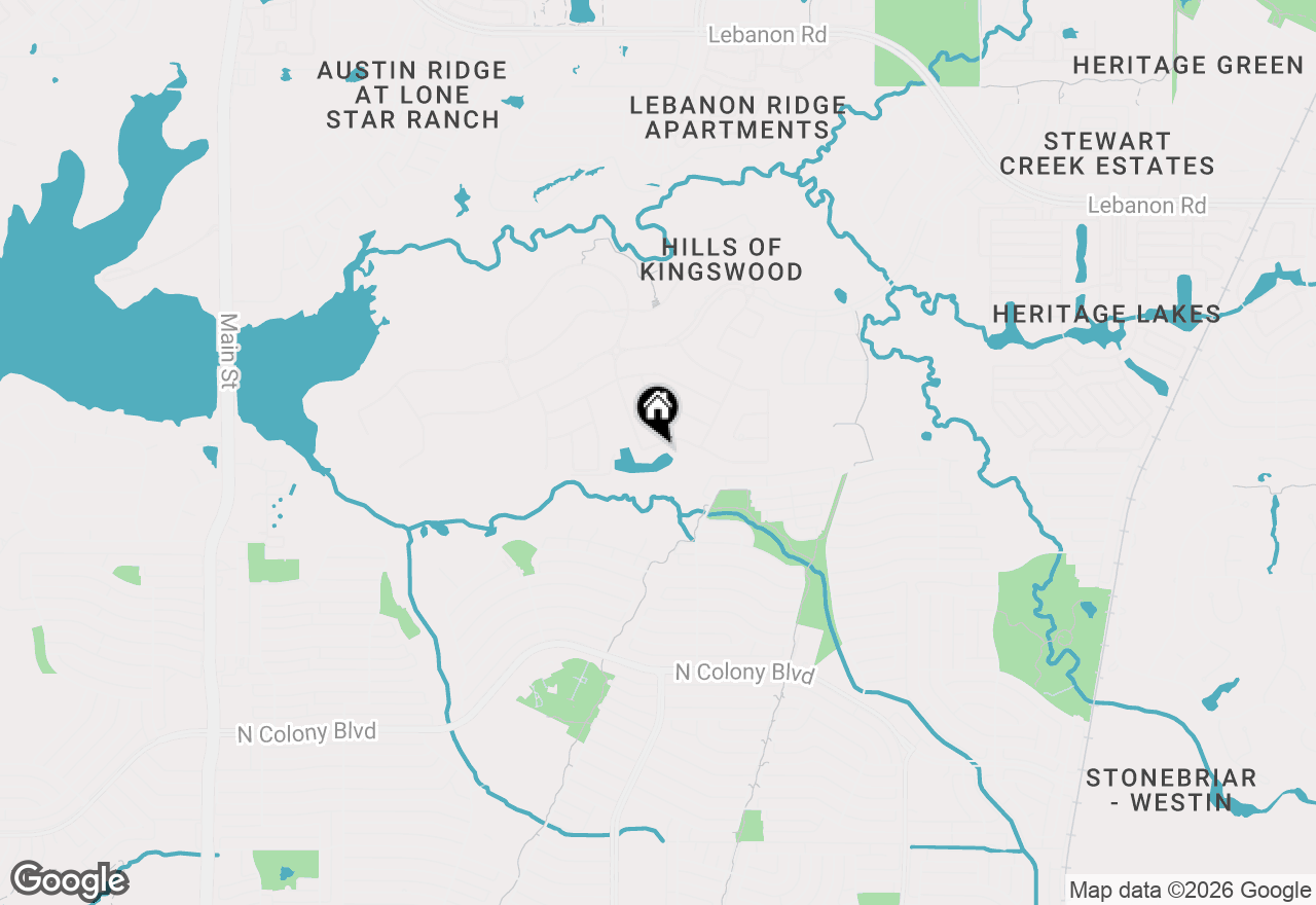 Map of 1967 Alcove Drive, Frisco, TX 75034