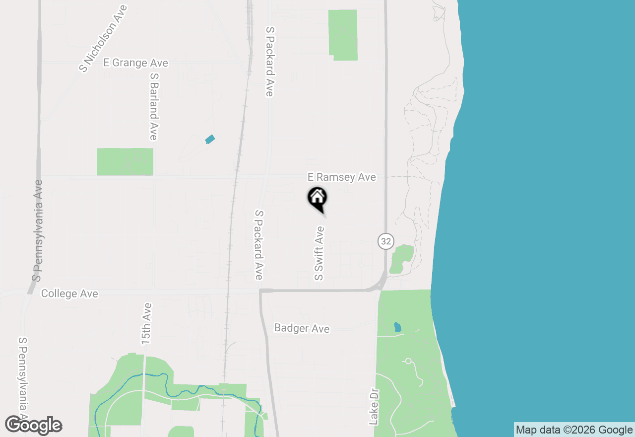 Map of 3755 E Van Eimeren Ave, Cudahy, WI 53110