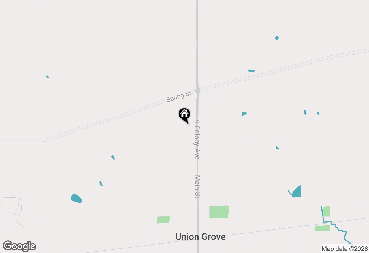 Map of 1036 58th Rd, Union Grove, WI 53182