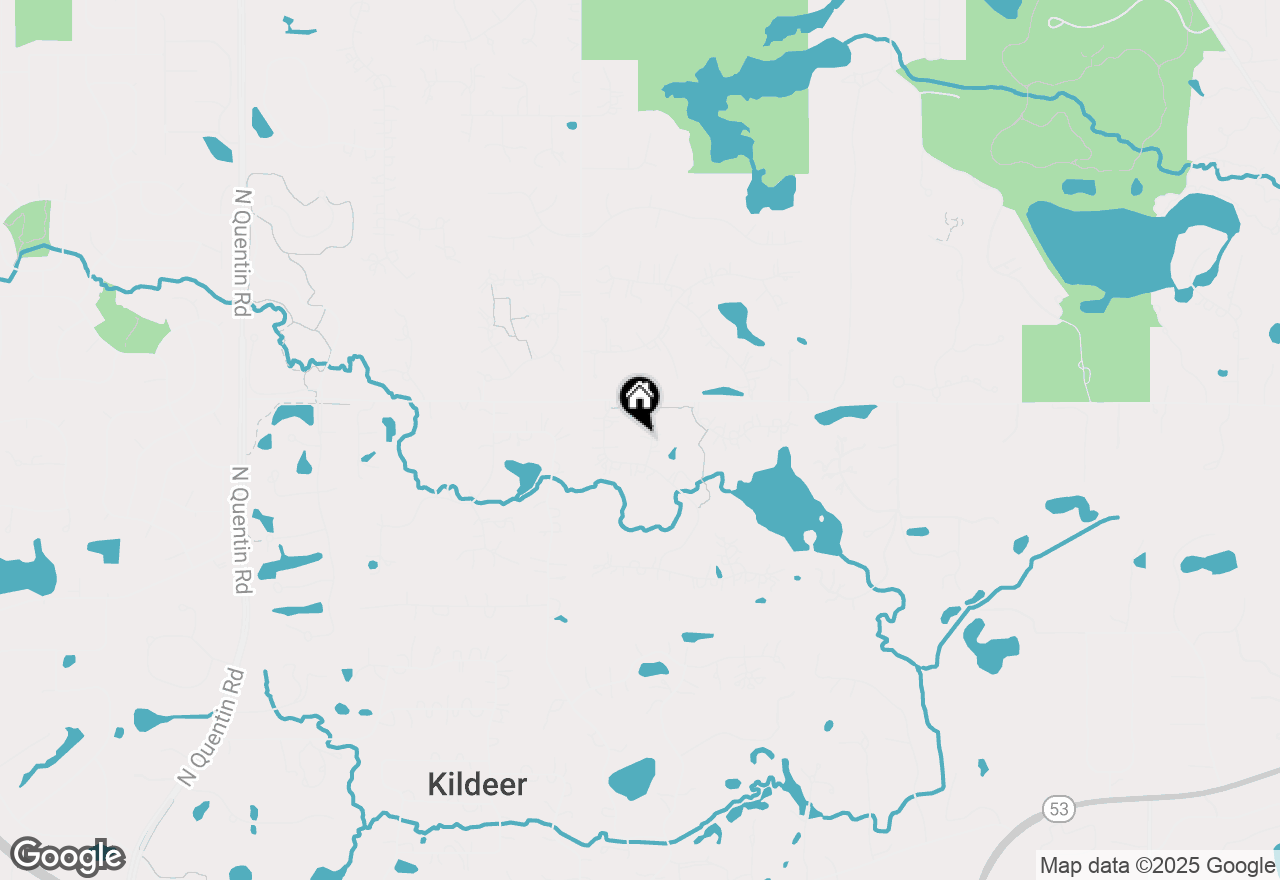 Map of 21894 N Tall Oaks Court, Kildeer, IL 60047