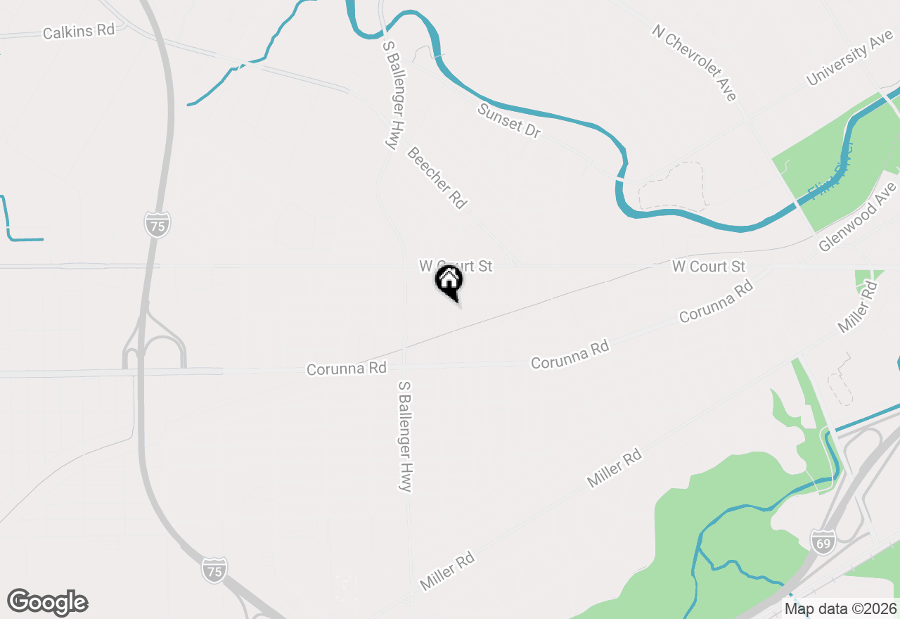 Map of 960 Mann Avenue, Flint, MI 48503