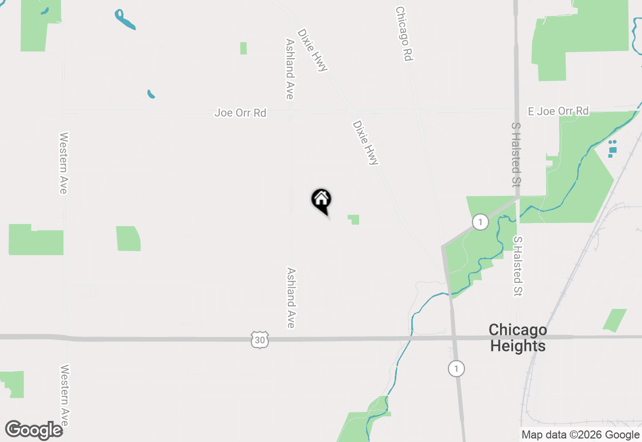 Map of 251 W 10th Street, Chicago Heights, IL 60411