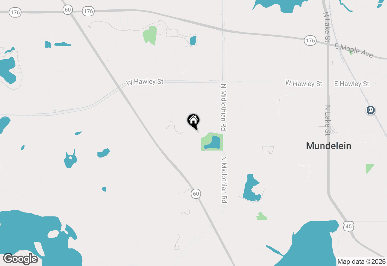 Map of 1161 Regent Drive, Mundelein, IL 60060